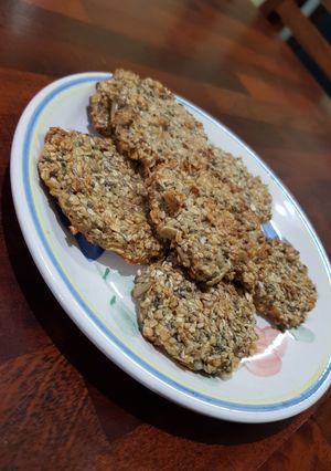 Una foto de Galletas de avena con semillas