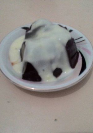 Foto resep Puding coklat simple
