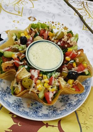 صورة لوصفة سلطة سيزار 🥗🍴🍽