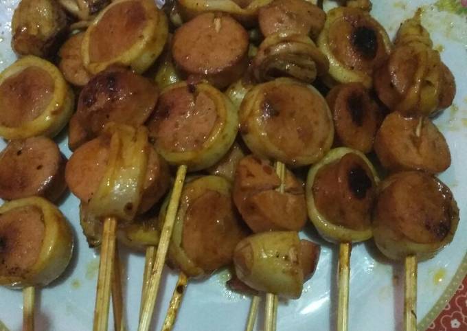 Ternyata begini lho! Resep  bikin Sate Cumi dijamin spesial