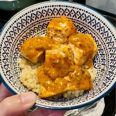 A picture of Sweet and Spicy Salmon Bites.