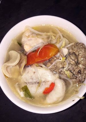 Hình của món Canh Chua lòng Cá Ba Sa.