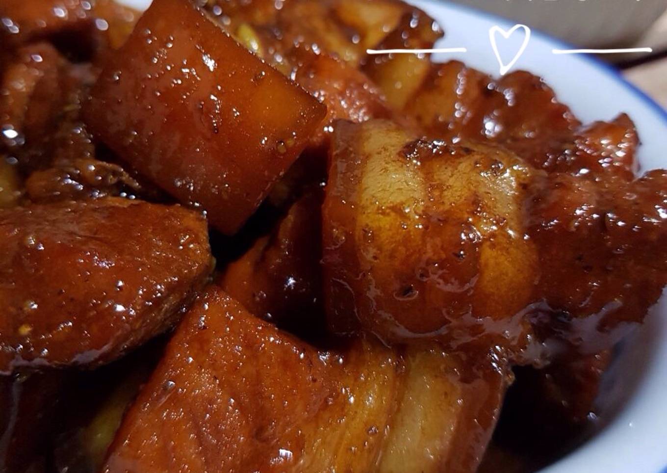 Babi Kecap (non halal)