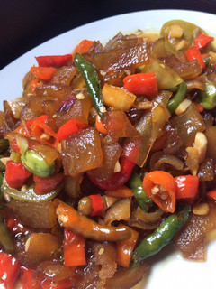 Foto resep Oseng kikil