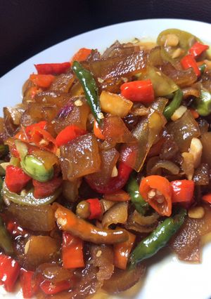 Foto resep Oseng kikil