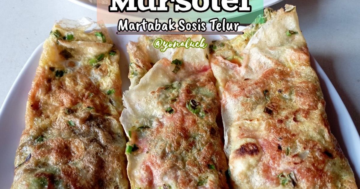 Resep Marsotel (Martabak Sosis Telur) // Kebab Jowo oleh Yonaluck - Cookpad