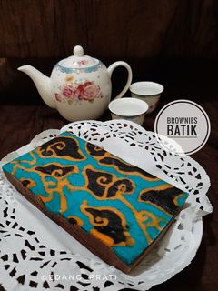 Foto resep Brownies Batik