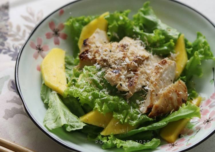 Langkah memasak Chicken Mango Salad yang mudah
