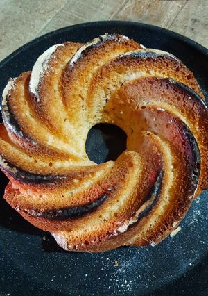 Una foto de Torta de vainilla