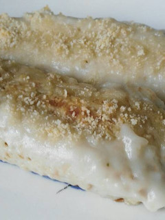 Una foto de Canelones de espinacas sin gluten y sin leche