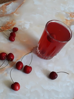 عکسی از دستور شربت گیلاس