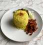 Cara Sederhana Membuat Resep  25. Nasi Kuning Super Praktis yang Lezat, Menggugah Selera