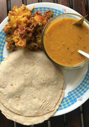 आलू गोभी की सब्जी (aloo Gobi ki sabzi recipe in Hindi) रेसिपी मुख्य फोटो