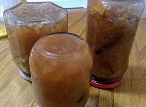 Una foto de Dulce de pera 🍐 y canela
