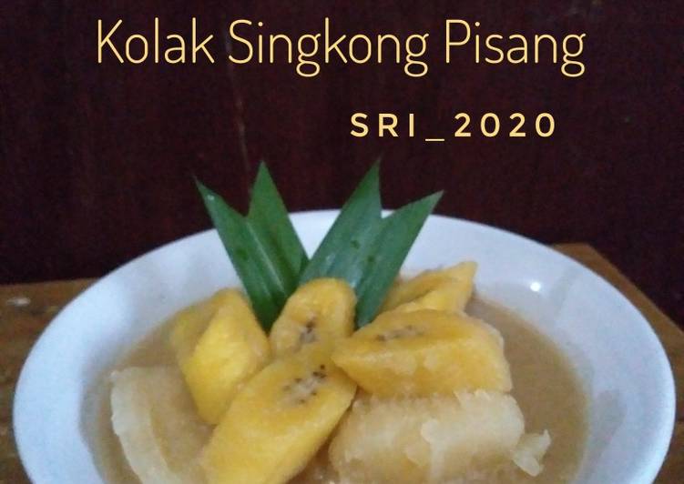 resep cara membuat Kolak Singkong Pisang