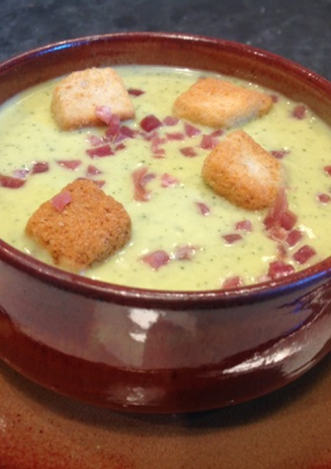 Una foto de Vichyssoise de Calabacín