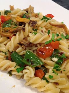 Una foto de Pasta con Verduras