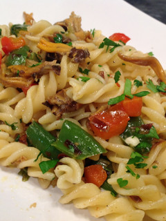 Una foto de Pasta con Verduras