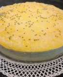 Tarta mousse de piña y coco