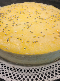 Una foto de Tarta mousse de piña y coco