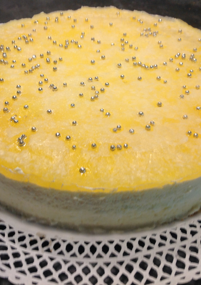 Una foto de Tarta mousse de piña y coco