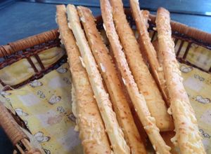 Foto principal de Grisines de Queso (Palitos de Queso)