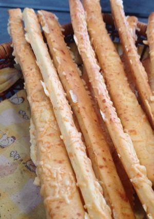 Una foto de Grisines de Queso (Palitos de Queso)