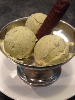 Una foto de Helado de Pistachos
