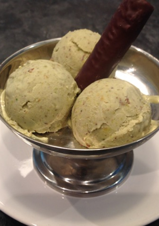 Una foto de Helado de Pistachos
