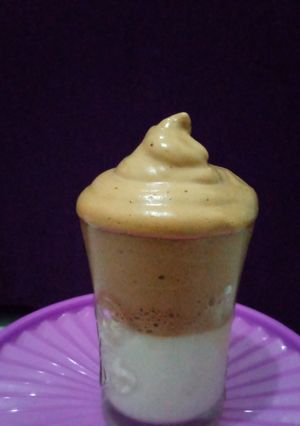 Foto resep Dalgona coffe no mixer