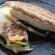 Sandwich de pavo y manzana