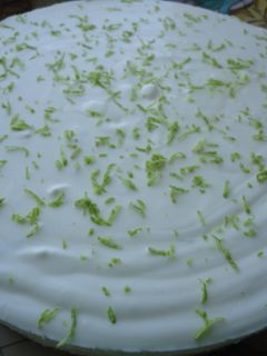Una foto de Tarta de queso y cítricos