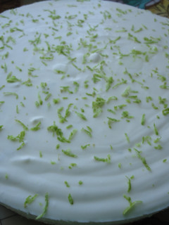 Una foto de Tarta de queso y cítricos