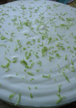Una foto de Tarta de queso y cítricos