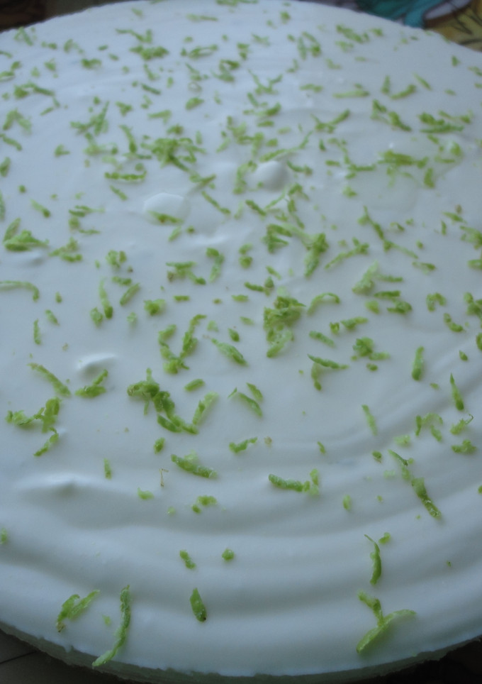 Una foto de Tarta de queso y cítricos