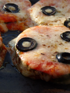 Una foto de Pizzetas de calabacín
