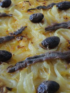 Una foto de Pissaladière