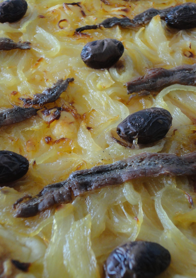 Una foto de Pissaladière
