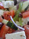 Saláta Horiátiki o ensalada de pueblo
