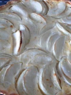 Una foto de Tarta de manzana de Alsacia