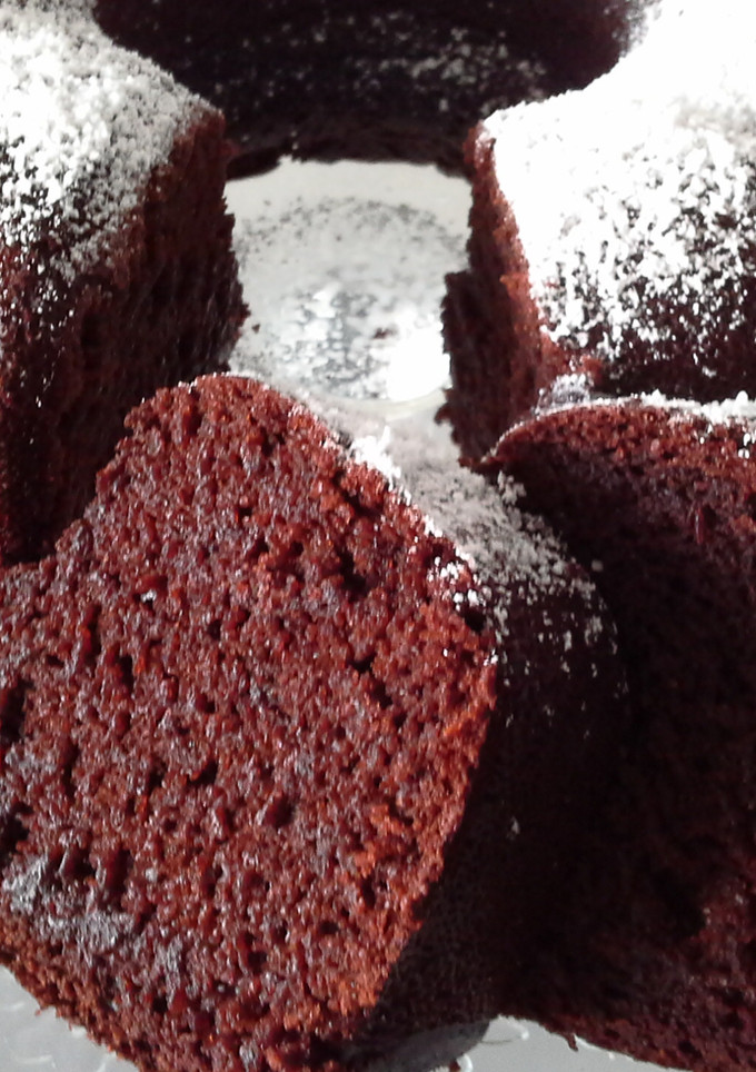 Una foto de Bizcocho húmedo de cacao