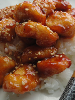 Una foto de Pollo estilo oriental
