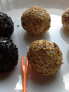 Una foto de Trufas de queso de cabra
