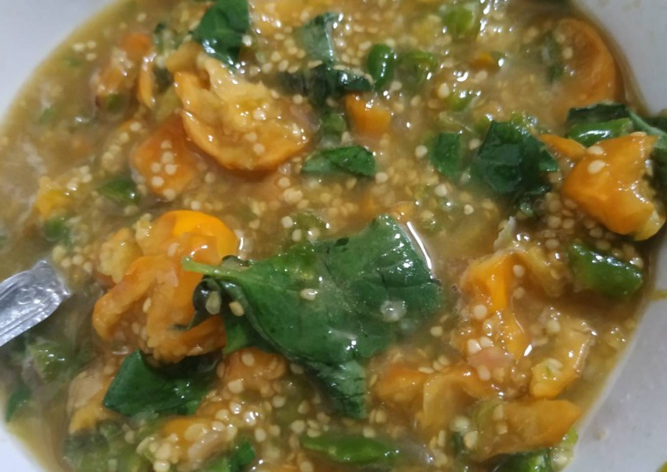 Terung asam kemangi pedas