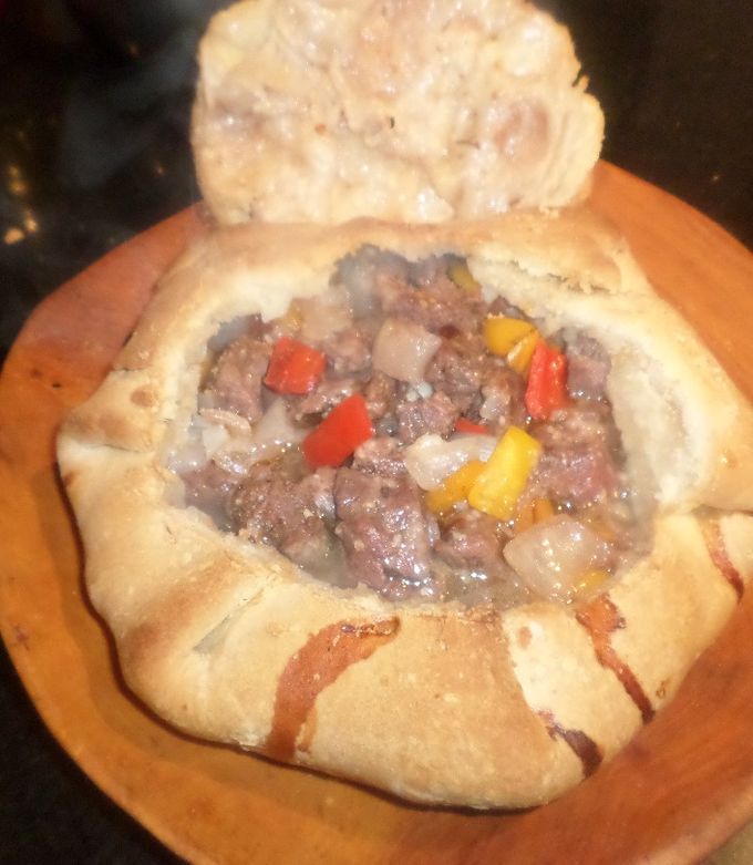 Una foto de Carne en masa