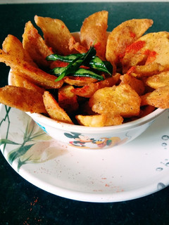 உருளை கார வறுவல் / Potato Wedges receip in tamil செய்முறை முக்கிய புகைப்படம்