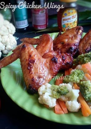 Foto resep Honey Spicy Chicken Wings