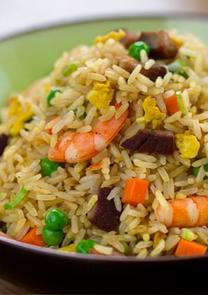 Una foto de Arroz Frito Chino⎜Arroz frito Yangzhou (揚州炒飯)