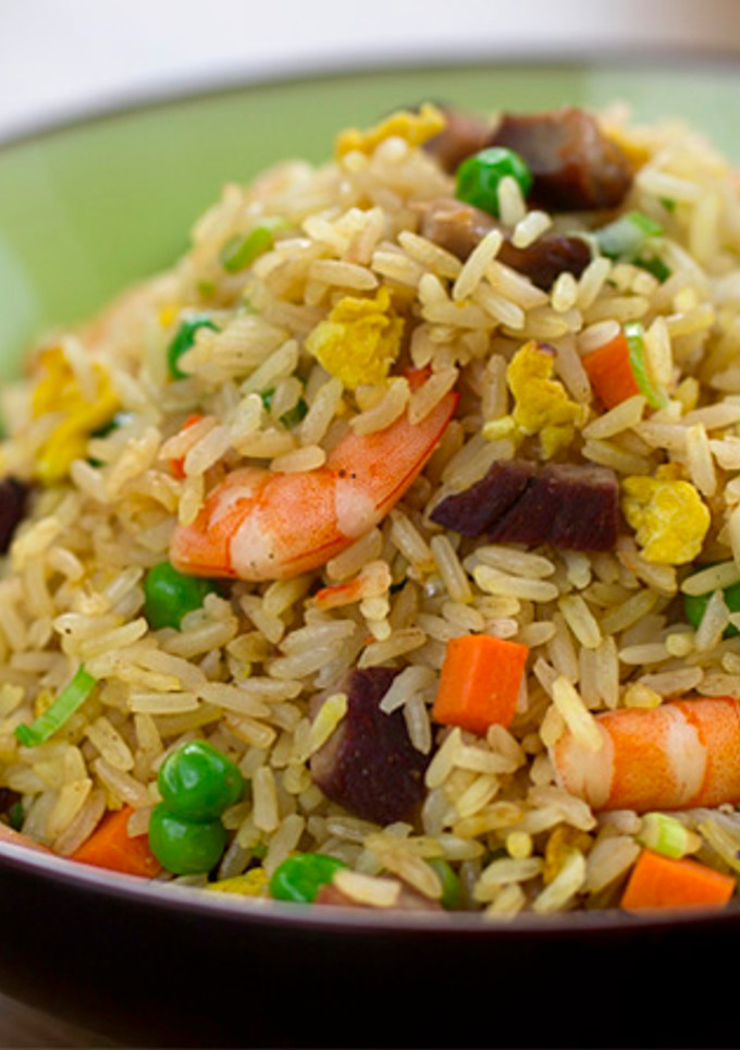 Una foto de Arroz Frito Chino⎜Arroz frito Yangzhou (揚州炒飯)