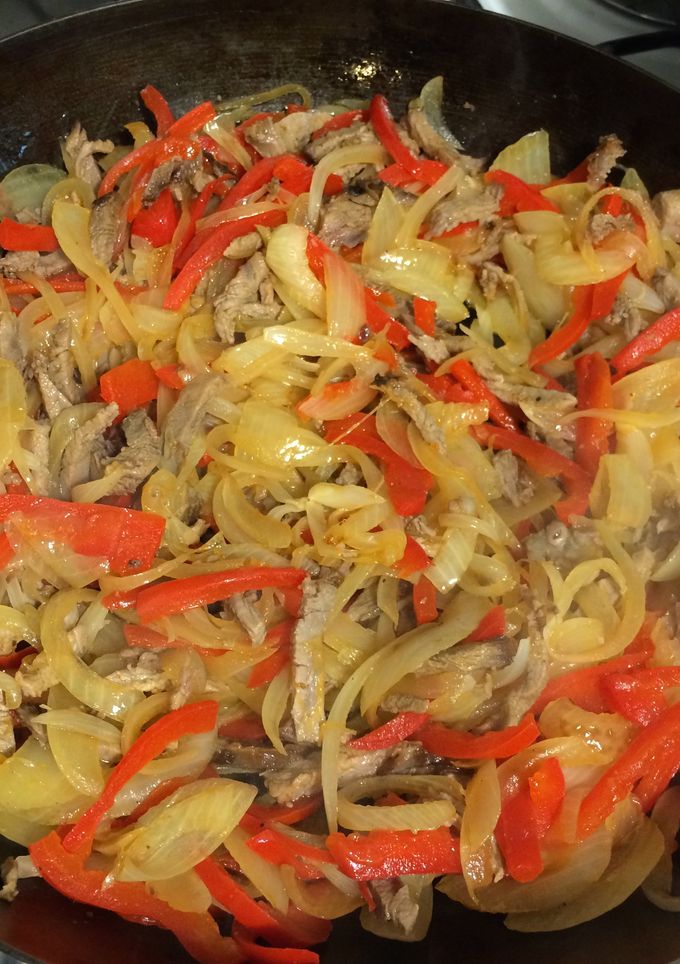 Una foto de Relleno para tacos o fajitas de carne asada
